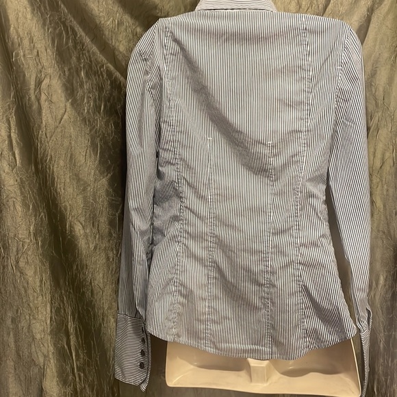 Armani Exchange Striped Dress Shirt Small - Picture 2 of 5